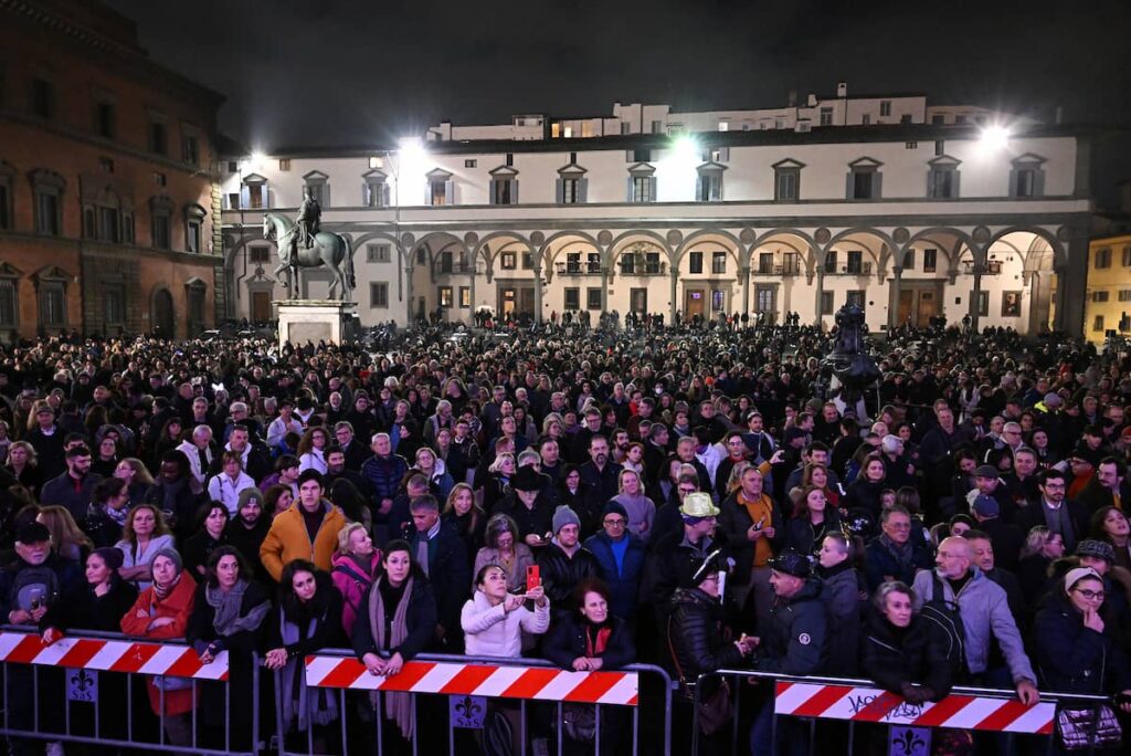 Capodanno Piazza Santissima Annunziata Firenze